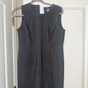 Worthington Charcoal Sleeveless Midi Dress